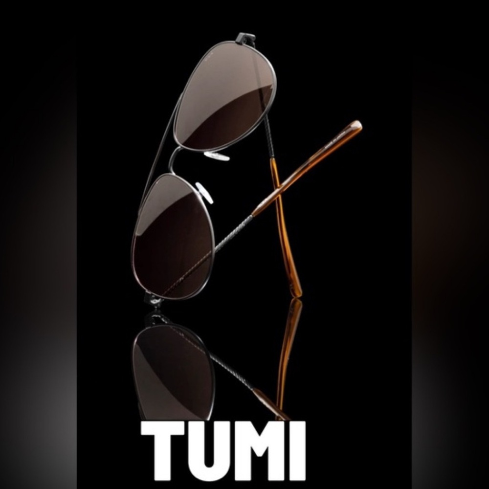 TUMI Aviator Sunglasses- Brand New With Tags